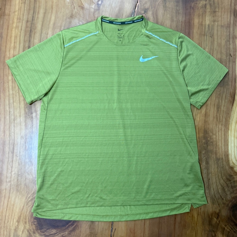 Nike ADV Running T-shirt Mens XAJ7565 Crew neck Knit S/S Lightweight D14